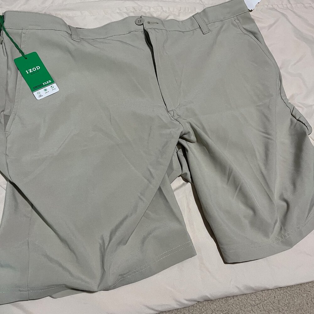 Mens IZOD Golf Shorts Swingflex